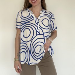 Sommerbluse Elisa viskose str. M-3XL