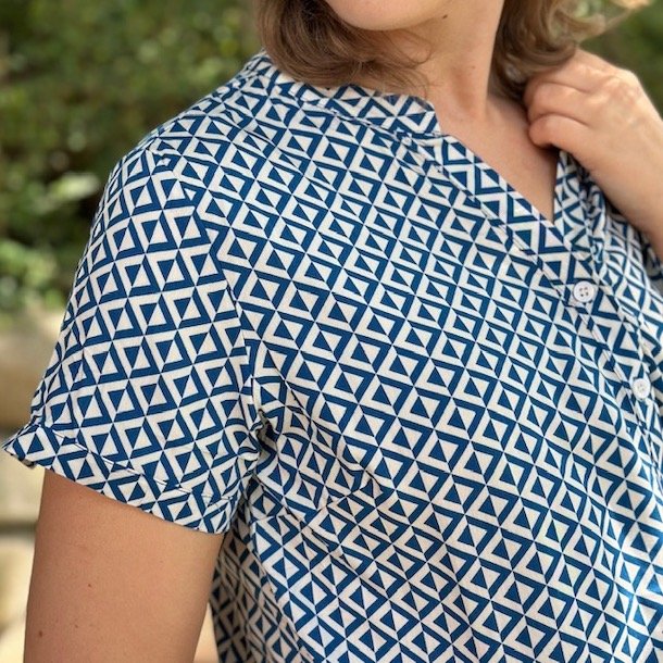 Bluse Zenna TRIANGLE str. S-XXXL viskose