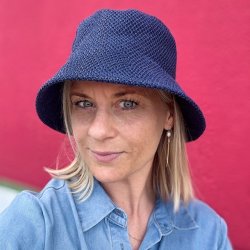 Sommer bllehat hklet natur materiale