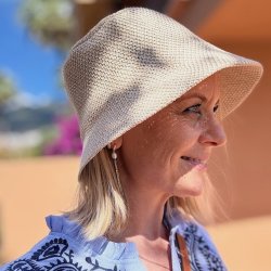 Sommer bllehat hklet natur materiale