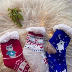 Hjemmesko strmper brn jul str 28-35