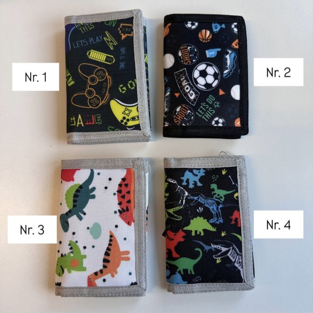 B�rnepung med velcro lukning 