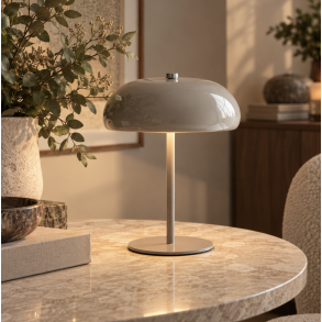 Bordlampe genopladelig Milano - H: 23 cm �: 16 cm