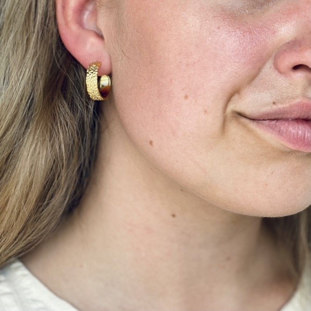 Ruffle restik creol forgyldt