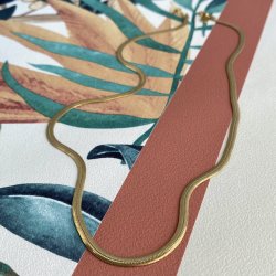 Malou Halskde forgyldt