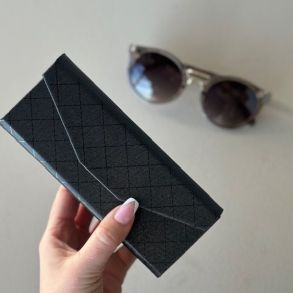 Foldbart brilletui hardcase sort