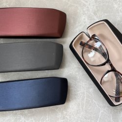 Brilleetui hardcase  metallic