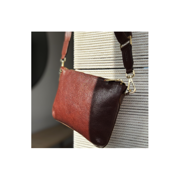 Riika crossbody - clutch Skind