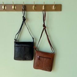 Taske nr 21 crossbody buffalo skind