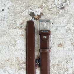 Herre blte cognac lder 3 cm