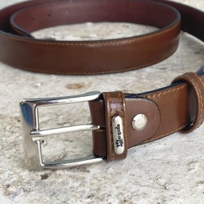 Herre blte cognac lder 3 cm