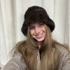 Faux fur bucket hat, Astrid 