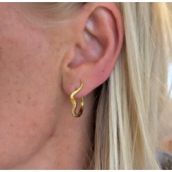 creol DARLING RIVER big  Forgyldt Slv