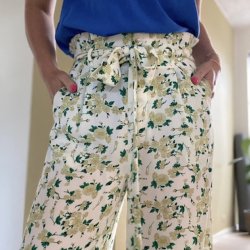 Palazzobukser viskose str. S-XL