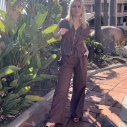 Buks og Top Elfenben Viskose - S-XL