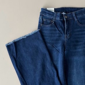 Jeans streight leg str. XS-Xl