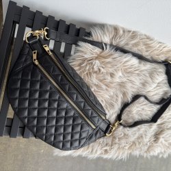 Bltetaske Jada quiltet Skind