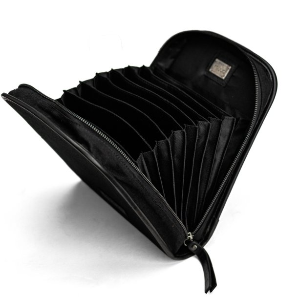 Voss strikke mappe rundpinde canvas