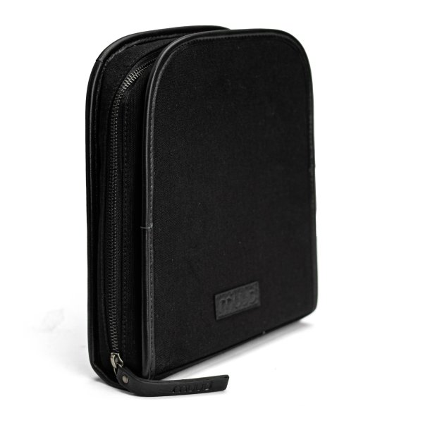 Voss strikke mappe rundpinde canvas