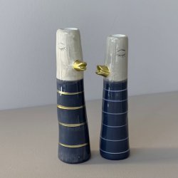 Vase ansigt med nb keramik