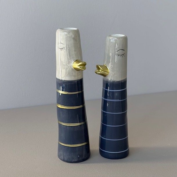 Vase ansigt med nb keramik