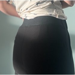 Sorte Bukser str S-XL