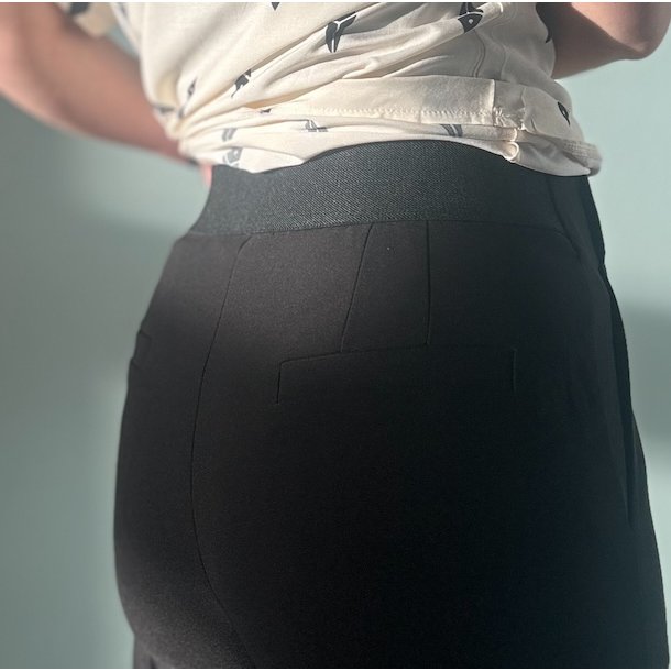 Sorte Bukser str S-XL