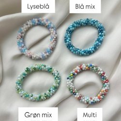 Chunky elastik armbnd miks