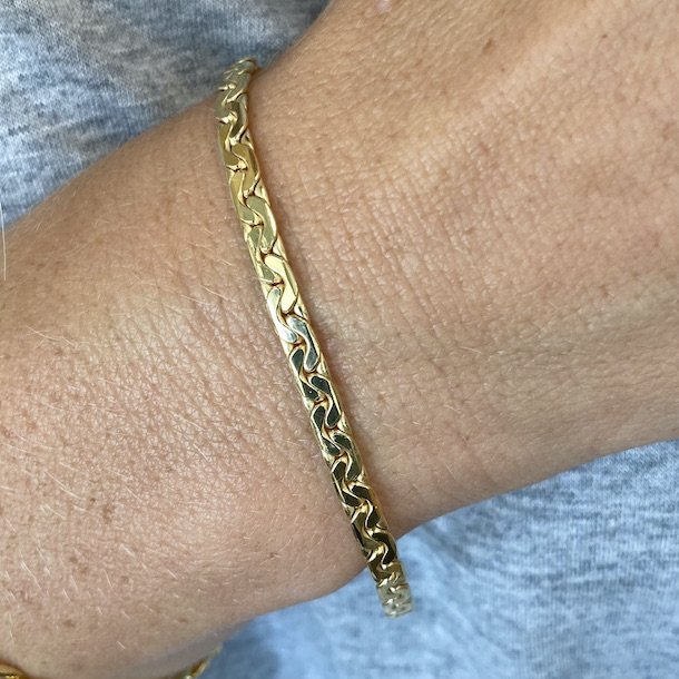 Etta armbnd forgyldt