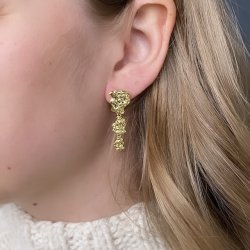 restikker GLAM WAVE forgyldt slv