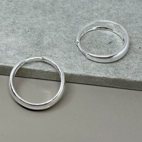 Hoops Emma BIG Sterling slv