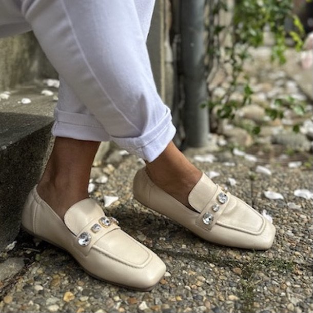 OH LORD Loafer Beige str. - Loafers - COW CONCEPT