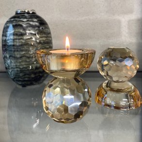 Cleo Fyrfadsstage Amber