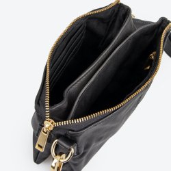 Sia crossbody/Clutch Skind