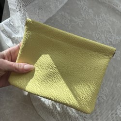 Clutch skind Med Klemme Lukning