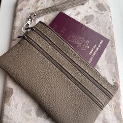 Skind Clutch - Rejsepung
