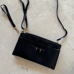 Crossbody / clutch med sljfe