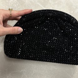 Aftentaske sort all that glitters