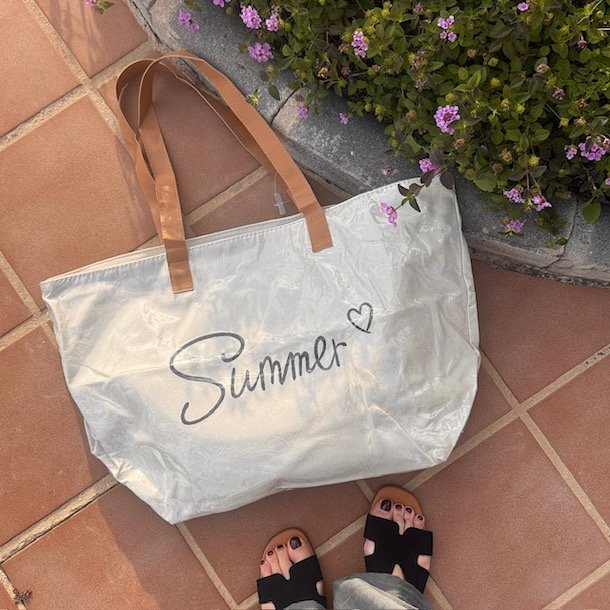 Strandtaske SUMMER coated