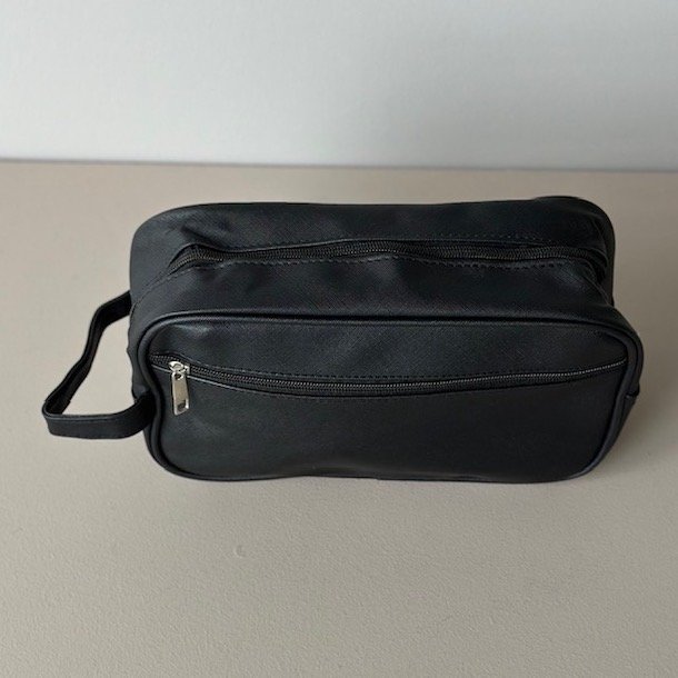 Toilettaske sort