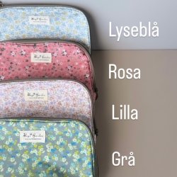 Toilettaske flora mellem blomst