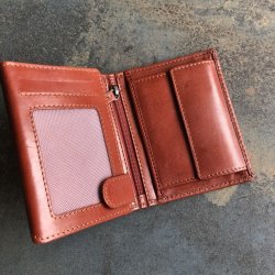 Herrepung junior cognac skind