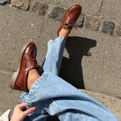 Sejler sko The Walk skind cognac str 36-41