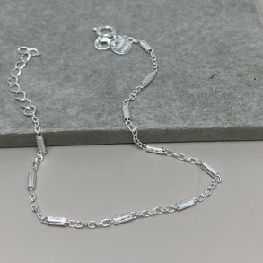 Armbnd TUBE sterling slv