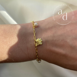 HULDA BRACELET  Forgyldt