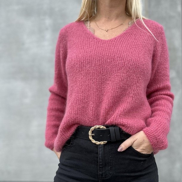 Blte med guld flet spnde