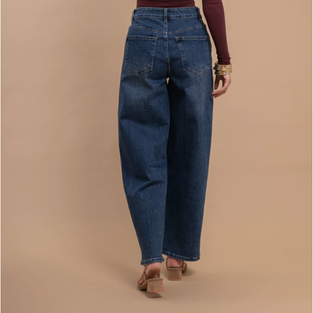 Barrel jeans bl� str 34-42