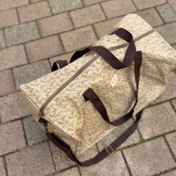 Weekendtaske coated flora