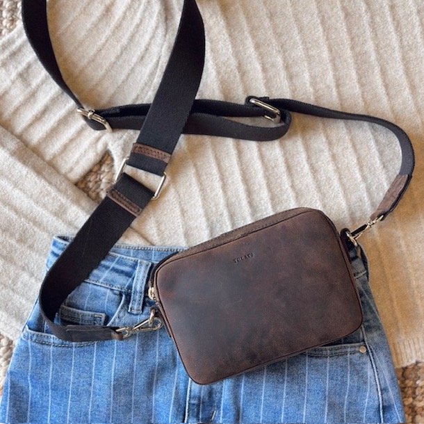 Crossbody Loretta hunter skind