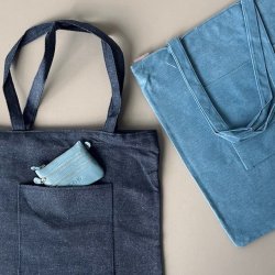 Denim net med lynl�s